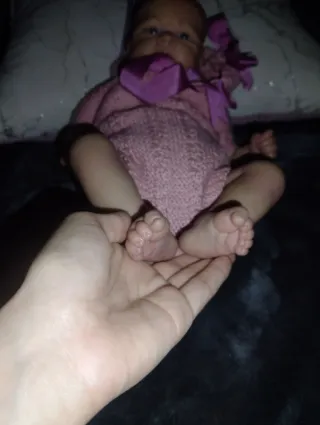 Bebé Reborn Realista Hecho a Mano