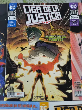 Comic 5 grapas Liga de la Justicia NUEVA JUSTICIA