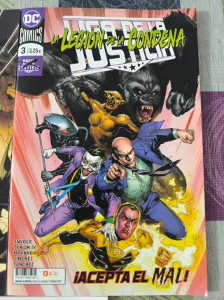 Comic 5 grapas Liga de la Justicia NUEVA JUSTICIA