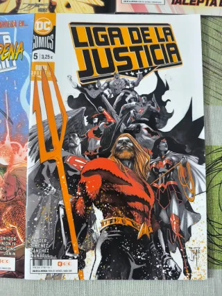 Comic 5 grapas Liga de la Justicia NUEVA JUSTICIA