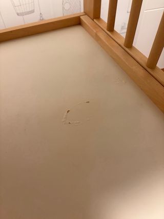 Cambiador madera Ikea
