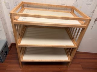Cambiador madera Ikea