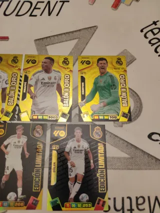 Cartas Real Madrid Adrenalyn XL 25/26