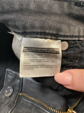 Levi's 711 Skinny Donna W25 L30 Grigio