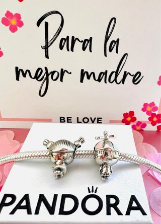 Pandora Charm Pareja Niños Plata