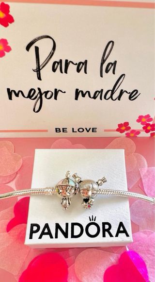 Pandora Charm Pareja Niños Plata