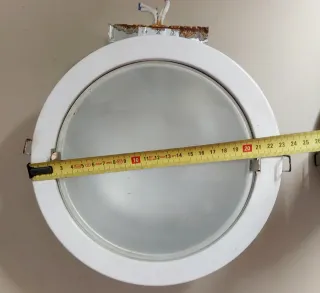 2 ojos de buey E27 plafones apliques