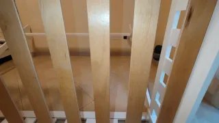 Lettino Montessori con materasso