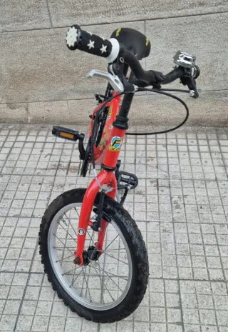 Bicicletta rossa bambino Flash