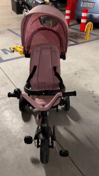 Triciclo Silla Paseo Bebé Rosa