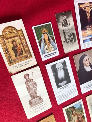 Lotto 15 Santini Sacri Religiosi