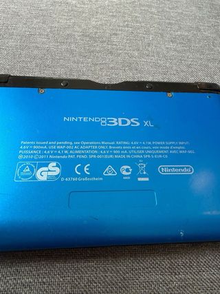 Nintendo 3DS XL Blu