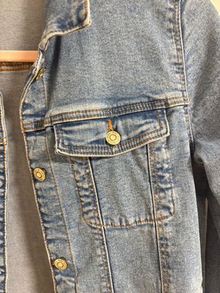 Chaqueta vaquera Mango azul