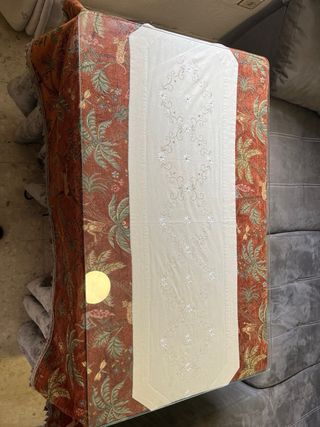 Mesa Camilla Madera y Tela