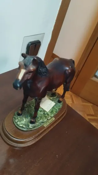 Figura Caballo Cerámica Decoración