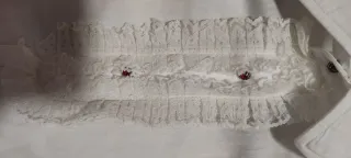 Camisa Flamenca Gitana Blanca