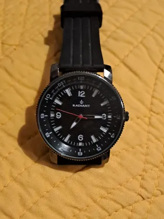 Reloj Radiant Negro Resistente al agua