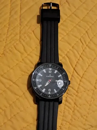Reloj Radiant Negro Resistente al agua