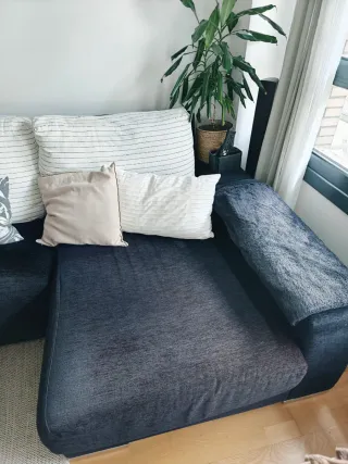 Sofá 3 plazas con chaise longue