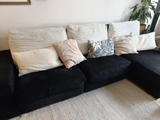 Sofá 3 plazas con chaise longue