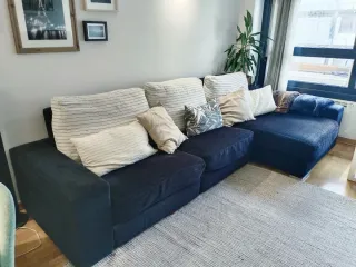 Sofá 3 plazas con chaise longue