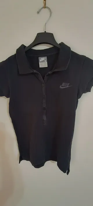Polo Nike bambina nero taglia S