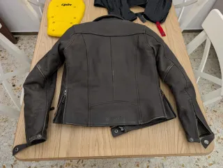 Chaqueta Moto Cuero Mujer
