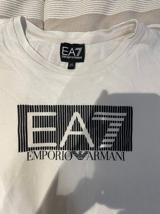 Camiseta EA7 Emporio Armani Blanca