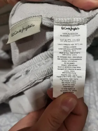 Juego Sábanas El Corte Ingles Franela 100% algodon