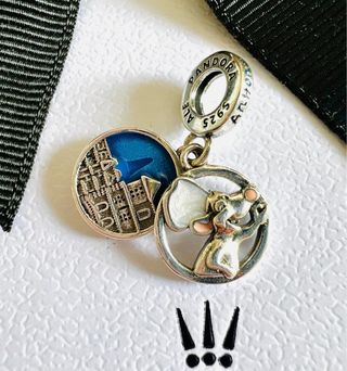 Pandora Charm Dumbo y Ciudad Azul