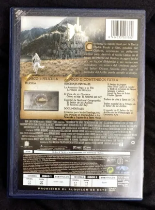 Llibre+DVD El Senyor Dels Anells El retorn del Rei