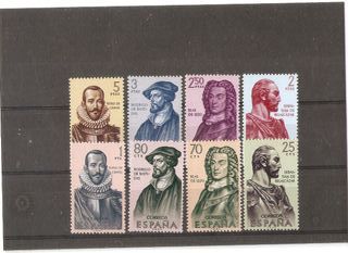 Serie Completa Forjadores de América - Sellos Nuev