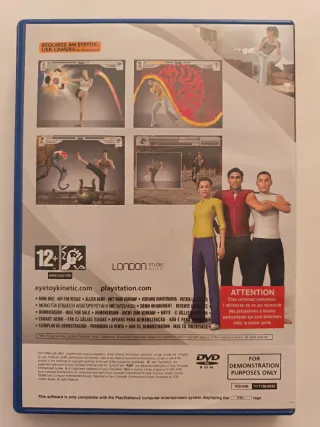 EyeToy: Kinetic Combat Demo PS2