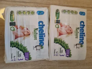Pañales Chelino Nature Talla 3 (36 uds)