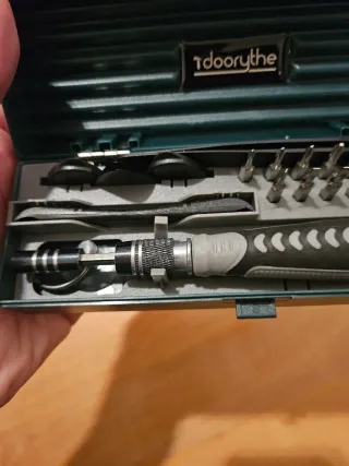 Kit reparación electrónica destornillador