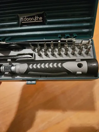 Kit reparación electrónica destornillador