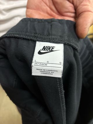Nike Pantalones Deportivos Negros