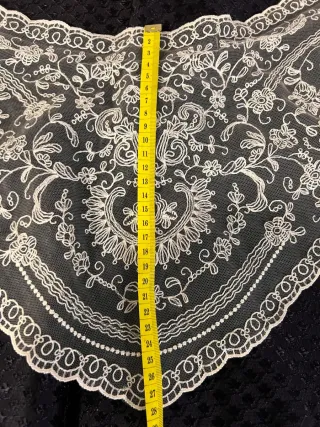 Peinador infantil fallera blanco