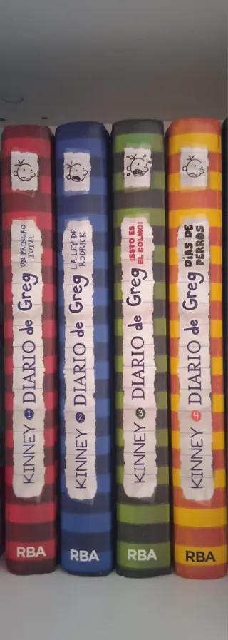 Libros de El Diario de Greg