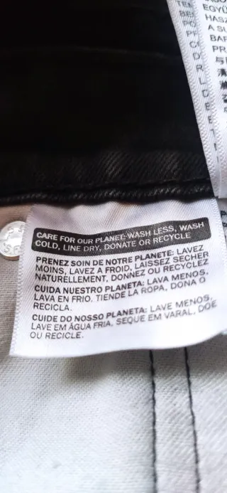 Levi's 511 Vaqueros Cortos Negros W31