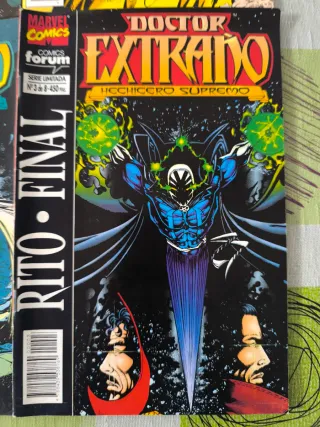 3 grapas SANGRE Y TRUENOS  3 grapas DOCTOR EXTRAÑO