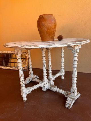 Mesa Francesa Antigua Decapé Madera