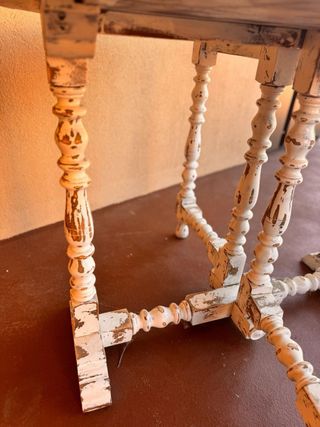 Mesa Francesa Antigua Decapé Madera