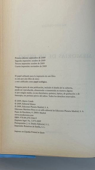 Memorias de un preso Mario Conde libro biografía