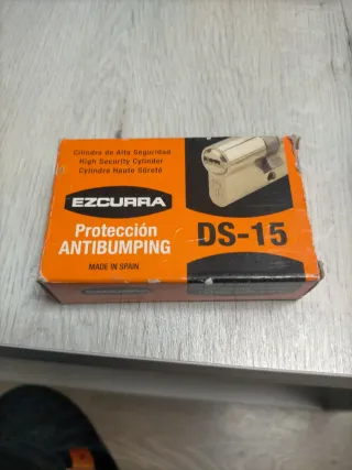 Cilindro Alta Seguridad Ezcurra DS-15 Antibumping