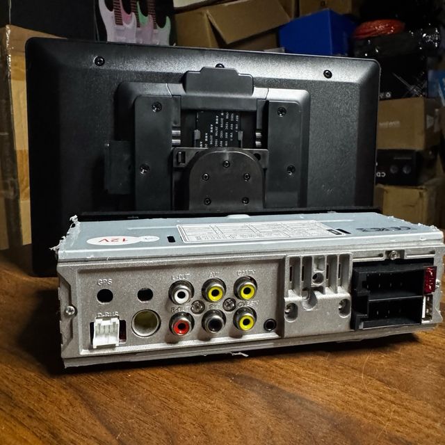 Schermo radio rotante