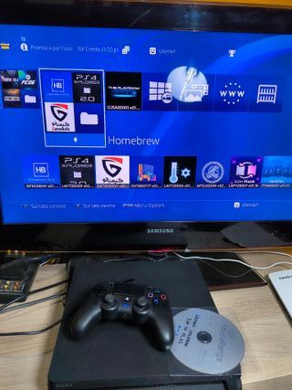 Playstation 4 Slim 500GB FW 11.02 + Giochi