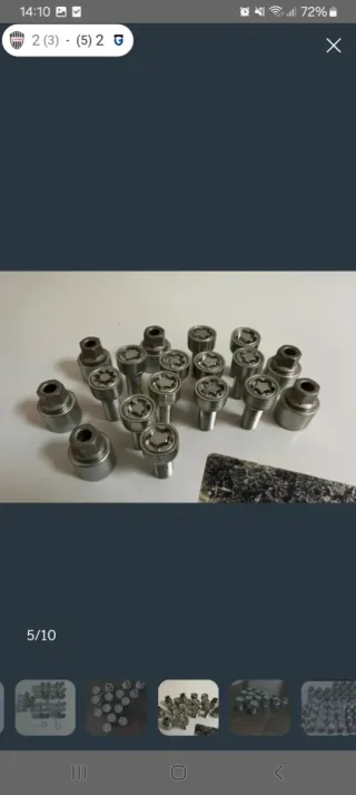 Se vende tornillos antirrobo VW GOLF MK7 AUDI SEAT