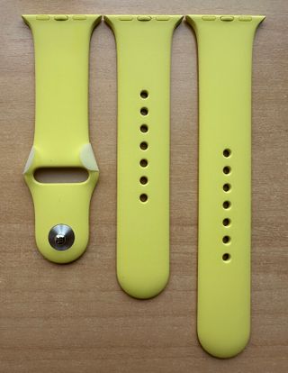 Apple Watch 41mm. Lemon Zest Sport Band