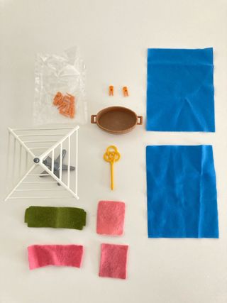 Playmobil tendedero y accesorios